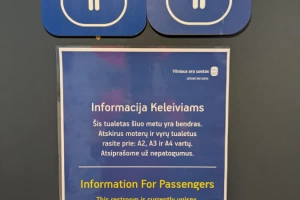 A6 gate (Vilnius Airport)
